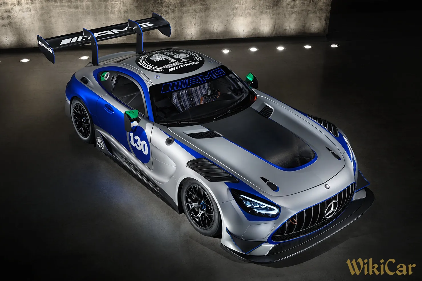 Mercedes-AMG GT3 Edition 130Y Motorsport, limited edition GT3, 680 HP racing car, luxury racing car, AMG GT3 performance, Mercedes-Benz racing heritage, GT3 car design, high-performance sports car, Formula 1 technology in GT3