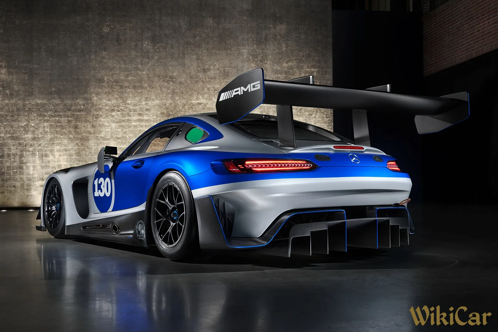 Mercedes-AMG GT3 Edition 130Y Motorsport, limited edition GT3, 680 HP racing car, luxury racing car, AMG GT3 performance, Mercedes-Benz racing heritage, GT3 car design, high-performance sports car, Formula 1 technology in GT3