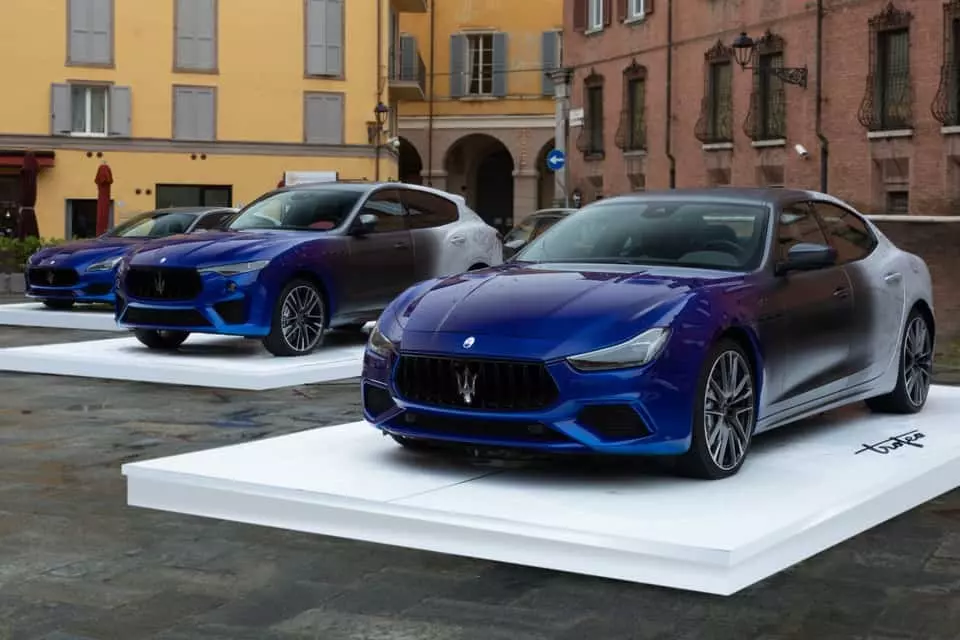 Maserati introduces a special collection of cars.